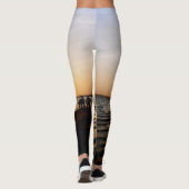 Sonnenuntergang Leggings (Rückseite)