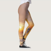 Sonnenuntergang Leggings (Rechts)