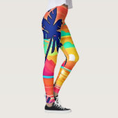 Sonnenuntergang Leggings (Rechts)