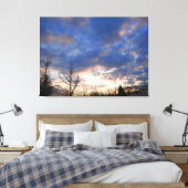 Sonnenuntergang Leinwanddruck (Insitu (Schlafzimmer))