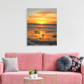 Sonnenuntergang Leinwanddruck (Insitu (Wohnzimmer))