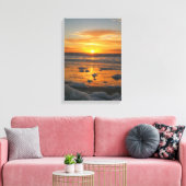 Sonnenuntergang Leinwanddruck (Insitu (Wohnzimmer))