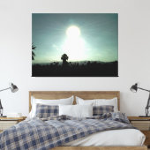 Sonnenuntergang Leinwanddruck (Insitu (Schlafzimmer))