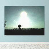 Sonnenuntergang Leinwanddruck (Insitu (Holzboden))