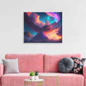 Sonnenuntergang Leinwanddruck (Insitu (Wohnzimmer))
