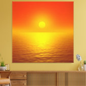 Sonnenuntergang Leinwanddruck (Insitu (Wohnzimmer))