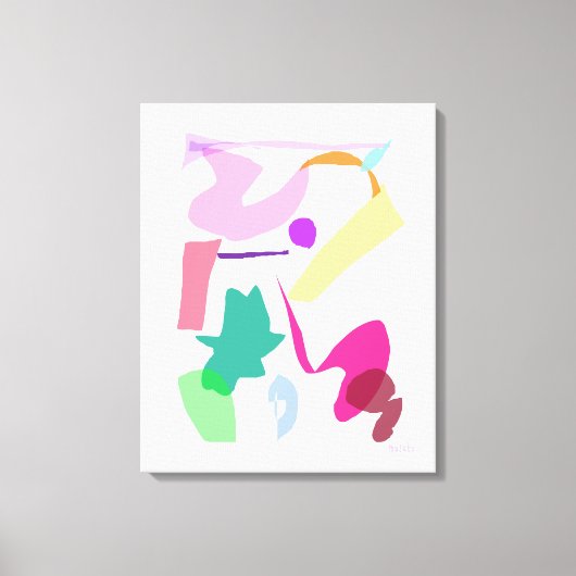 Sonnenuntergang Leinwanddruck (Vorderseite)