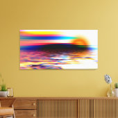 Sonnenuntergang Leinwanddruck (Insitu (Wohnzimmer))