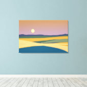 Sonnenuntergang Leinwanddruck (Insitu (Holzboden))