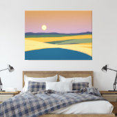 Sonnenuntergang Leinwanddruck (Insitu (Schlafzimmer))