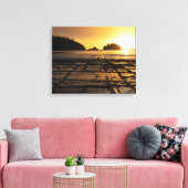 Sonnenuntergang Leinwanddruck (Insitu (Wohnzimmer))