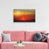 Sonnenuntergang Leinwanddruck (Insitu (Wohnzimmer))