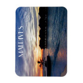 Sonnenuntergang Magnet (Vertikal)