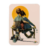 Sonnenuntergang Magnet (Vertikal)