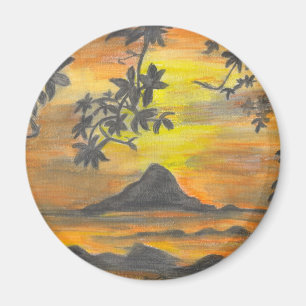 Sonnenuntergang Magnet