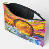 Sonnenuntergang Makeup Bag Zubehörtasche (Offen)