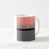 Sonnenuntergang, MangroveCay, Belize Kaffeetasse (VorderseiteRechts)