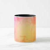 Sonnenuntergang Marmor Gradient Kaffee Tasse (Zentrum)