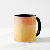 Sonnenuntergang Marmor Gradient Kaffee Tasse (VorderseiteRechts)