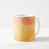 Sonnenuntergang Marmor Gradient Kaffee Tasse (VorderseiteRechts)