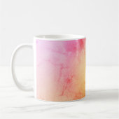 Sonnenuntergang Marmor Gradient Kaffee Tasse (Links)