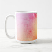 Sonnenuntergang Marmor Kaffee Tasse (Links)