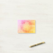 Sonnenuntergang - Marmorfarben - Sticky Notes Post-it Klebezettel (Auf Schreibtisch)