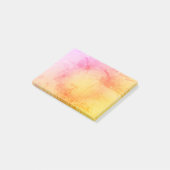 Sonnenuntergang - Marmorfarben - Sticky Notes Post-it Klebezettel (angewinkelt)