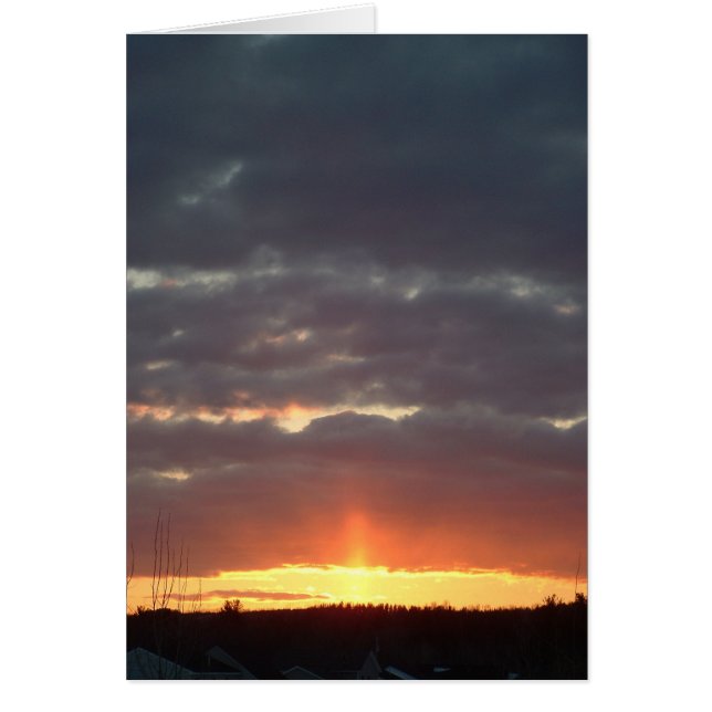 Sonnenuntergang, März 17 (Vorne)