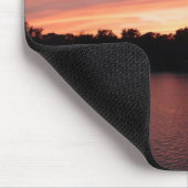 Sonnenuntergang-Mausunterlage Mousepad (Ecke)