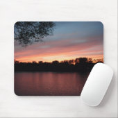Sonnenuntergang-Mausunterlage Mousepad (Mit Mouse)