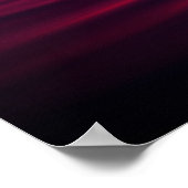 Sonnenuntergang, Meer, Segelboot Poster (Ecke)