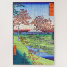 Sonnenuntergang Meguro in der östlichen Hauptstadt