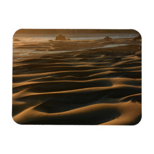 Sonnenuntergang, Meyers Beach, Oregon, USA 2 Magnet