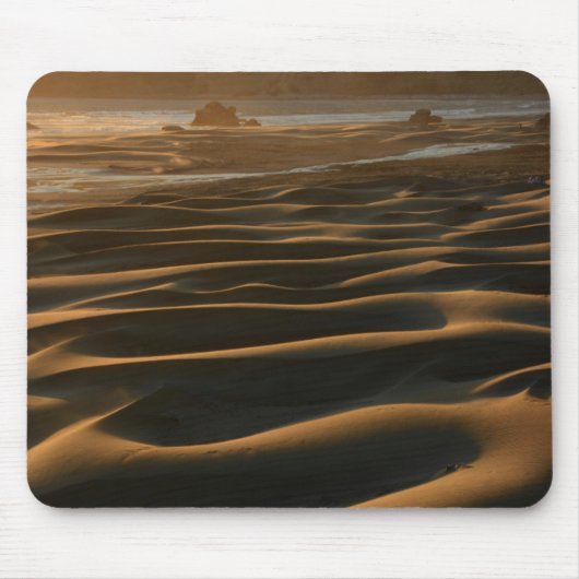 Sonnenuntergang, Meyers Beach, Oregon, USA 2 Mousepad (Vorne)