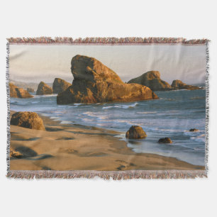 Sonnenuntergang, Meyers Beach, Oregon, USA Decke