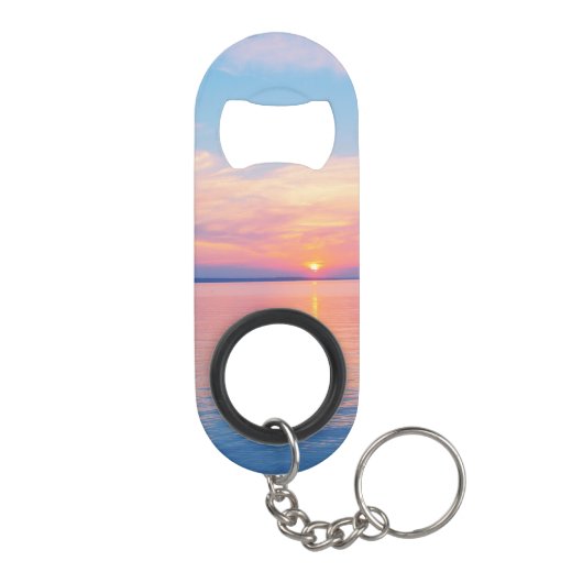 Sonnenuntergang Mini Flaschenöffner (Rückseite)