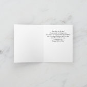 Sonnenuntergang mit Muttertagskarte Dankeskarte (Innenseite)