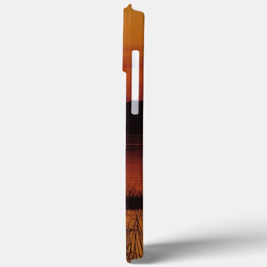 Sonnenuntergang mit Reflexion Case-Mate iPhone Hülle (Rückseite / Links)