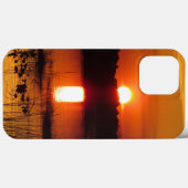 Sonnenuntergang mit Reflexion Case-Mate iPhone Hülle (Rückseite (Horizontal))