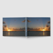 Sonnenuntergang mit Segelbooten Tropical Landscape Gästebuch (Voll)