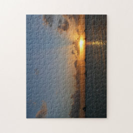 Sonnenuntergang mit Segelbooten Tropical Landscape Puzzle