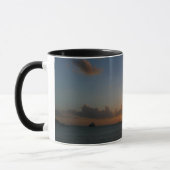 Sonnenuntergang mit Segelbooten Tropical Landscape Tasse (Links)