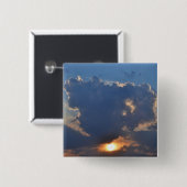 Sonnenuntergang mit Teacup Cloud Formation von STa Button (Vorne & Hinten)