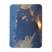 Sonnenuntergang mit Teacup Cloud Formation von STa Magnet (Vertikal)