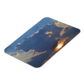 Sonnenuntergang mit Teacup Cloud Formation von STa Magnet (Linke Seite)