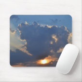 Sonnenuntergang mit Teacup Cloud Formation von STa Mousepad (Mit Mouse)