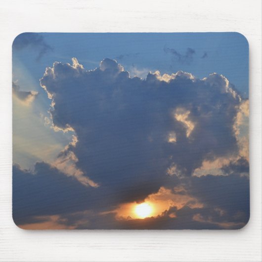 Sonnenuntergang mit Teacup Cloud Formation von STa Mousepad (Vorne)