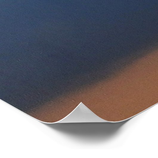 Sonnenuntergang mit Teacup Cloud Formation von STa Poster (Ecke)