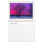 Sonnenuntergang-Monatskalender durch Tom Minutolo Kalender (Jan 2026)